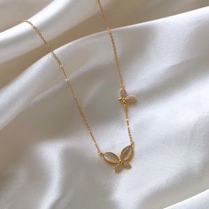 Elegant Butterfly Pendant Necklace